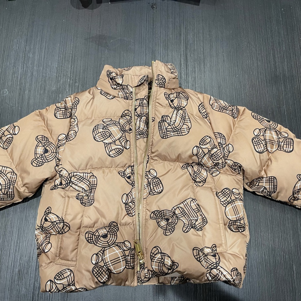 Burberry Tan Quilted Jacket